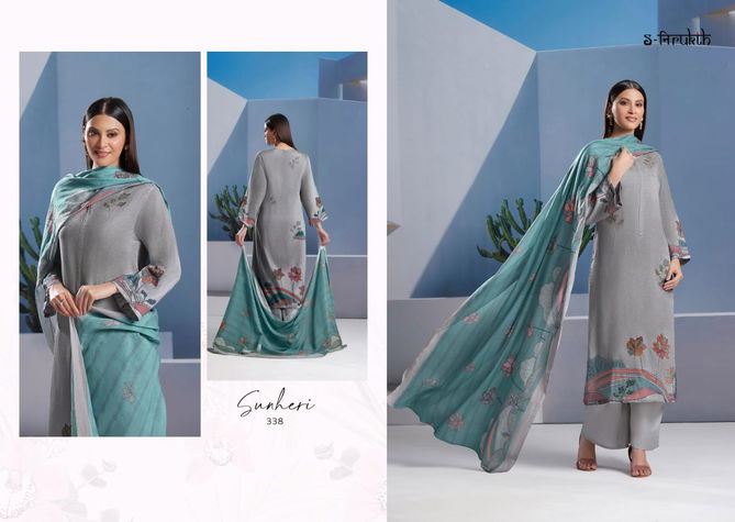 Sunheri By Sahiba Printed Cotton Dress Material Wholesale Shop In Surat